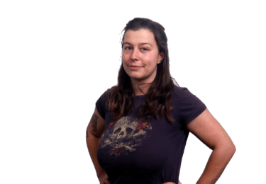 Portrait d'une étudiante de l'école 301 à Rennes