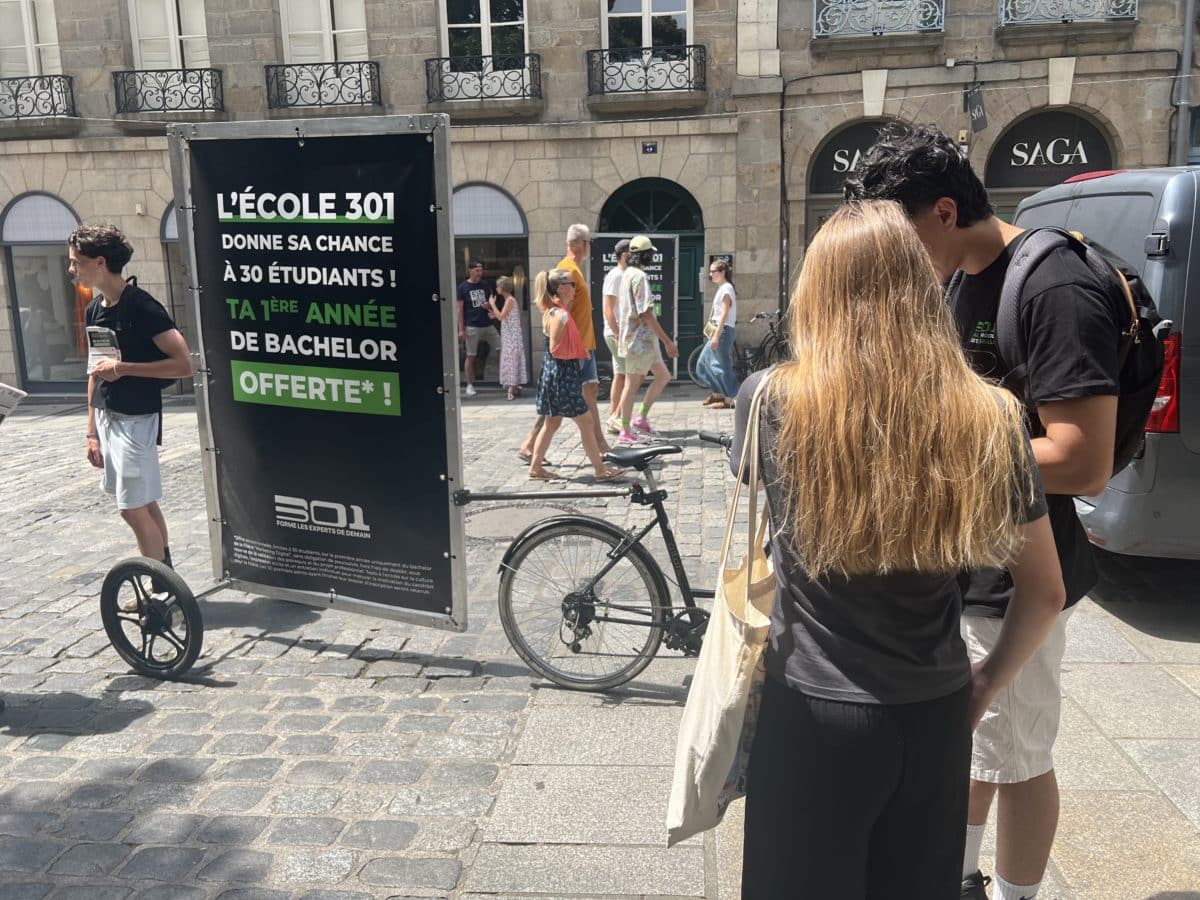 301 donne sa chance à 30 étudiants&nbsp;: la 1ère année de Bachelor offerte