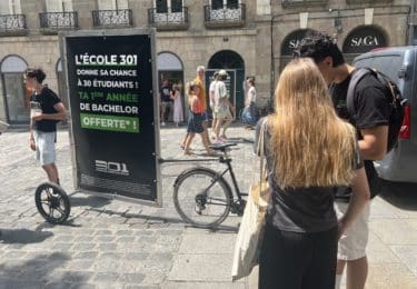 301 donne sa chance à 30 étudiants&nbsp;: la 1ère année de Bachelor offerte
